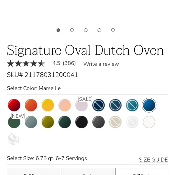 Le Creuset Turquoise Cast Iron Dutch Oven - Picture 11 of 11